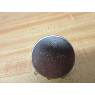 Cosmos RA30Y 20S B102J Potentiometer RA30Y20SB102J - New No Box
