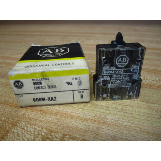 Allen Bradley 800M-XA2 Contact Block 800MXA2