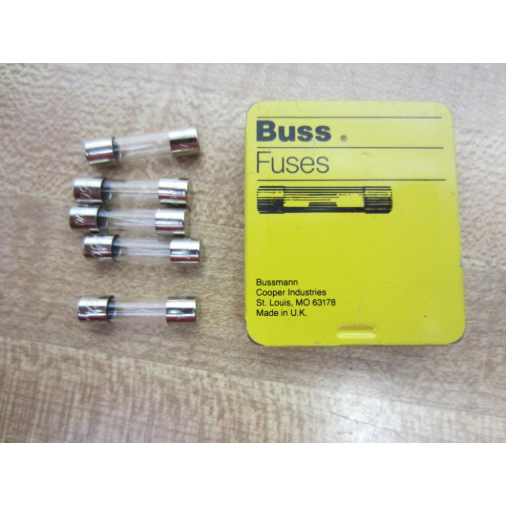 Buss GMC-2A Bussmann Fuse Cross Ref 1CK02 (Pack of 5)
