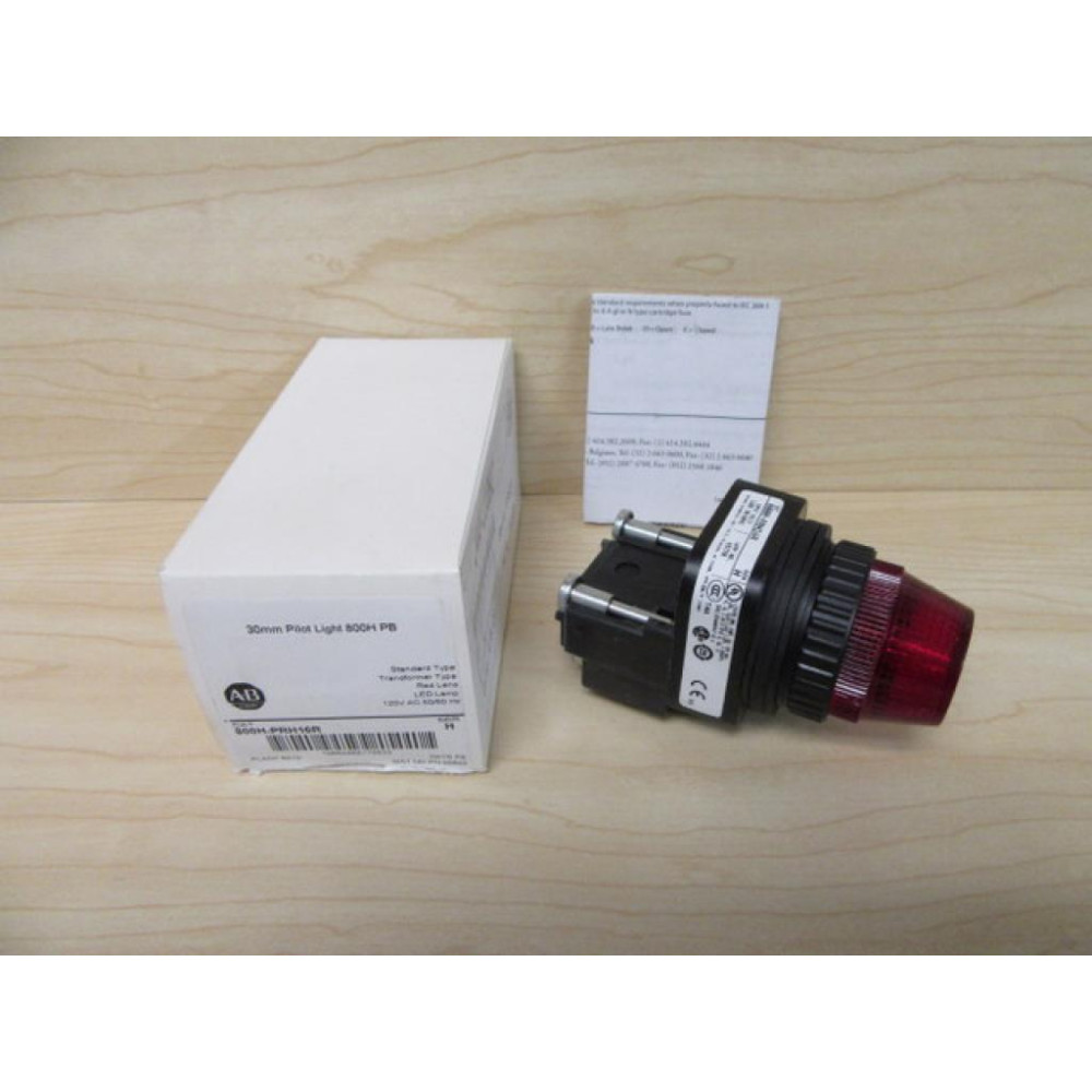 Allen Bradley 800H-PRH16R Pilot Lamp Assy