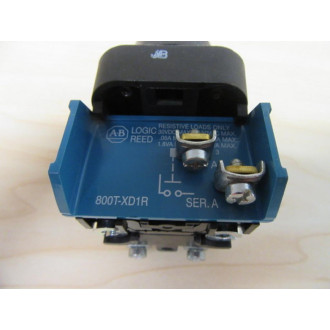 Allen Bradley 800H-PRBH16RD1R Push Button Switch