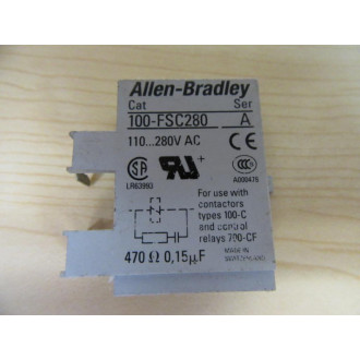 Allen Bradley 100-FSC280 Surge Suppressor 100FSC280 - Used