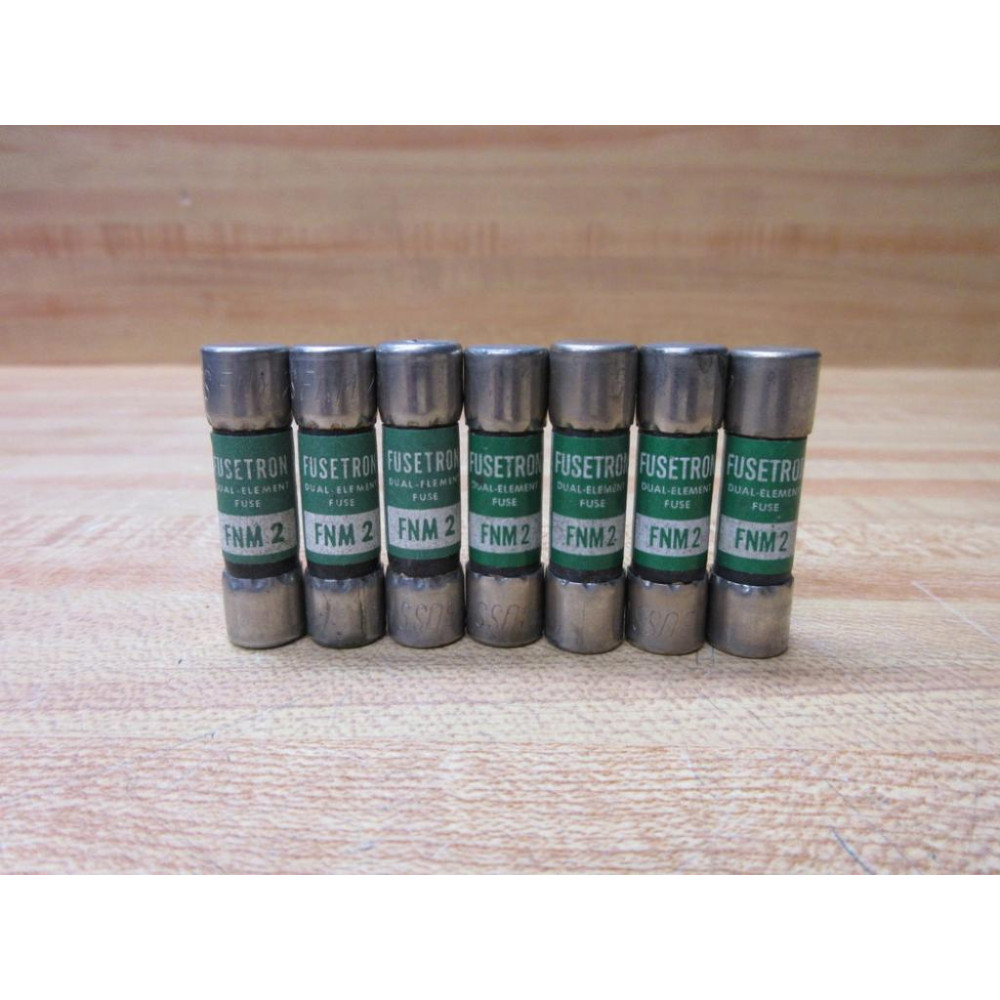 Buss FNM-2 Bussmann Fuse Cross Ref 4XC10 (Pack of 7) - New No Box