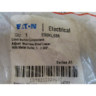 Cutler Hammer E50KL538 Eaton Limit Switch Lever