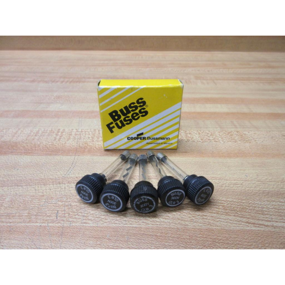 Buss GLR-3 Bussmann Fuse Cross Ref  1CJ16 Zig-Zag Element (Pack of 5)