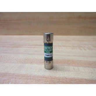 Buss FNM-6 Bussmann Fuse Cross Ref 6F186 (Pack of 6) - New No Box