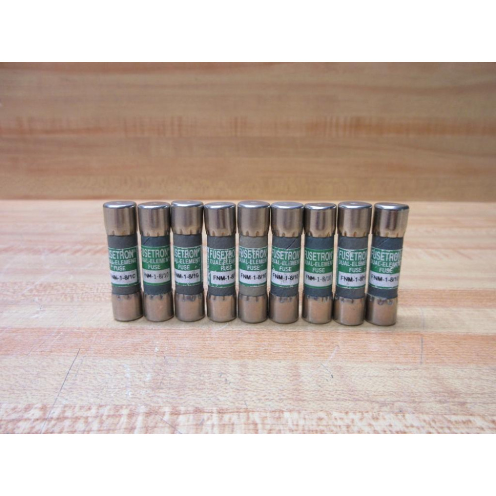 Buss FNM-1-810 Bussmann Fuse Cross Ref 6F177 (Pack of 9) - New No Box