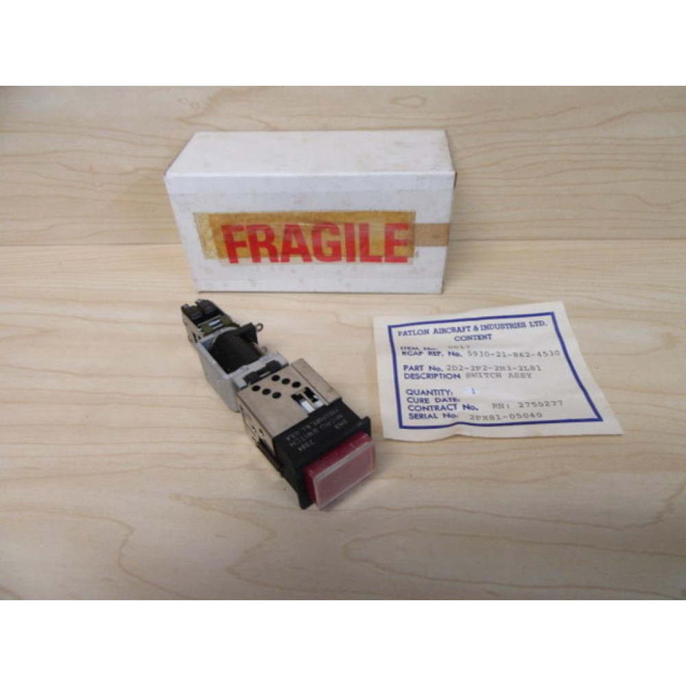 Micro 2D2-2P2-2N3-2L81 Aviation Switch Assembly