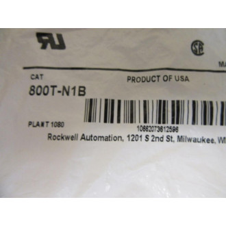 Allen Bradley 800T-N1B Hole Cover