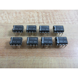 RCA CA3078E Integrated Circuit (Pack of 8) - New No Box