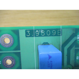 Baumuller 3.9809E Circuit Board 39809E 1.0 - Used