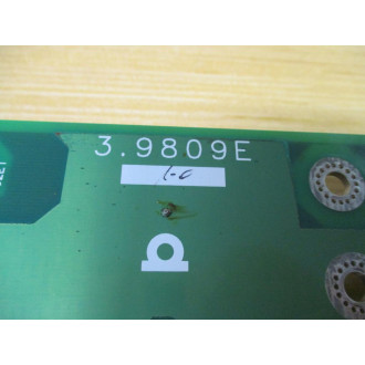 Baumuller 3.9809E Circuit Board 39809E 1.0 - Used