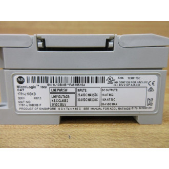 Allen Bradley 1761-L10BXB MicroLogix PLC Module 1761L10BXB - New No Box