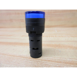 APT AD16-16C Panel Mount Indicator Light AD1616C Blue - New No Box