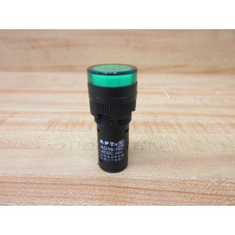 APT AD16-16C Panel Mount Indicator Light AD1616C Green - New No Box