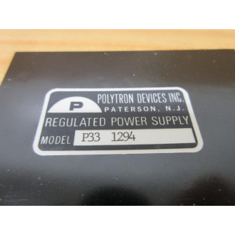 Polytron P33 Power Supply P33 1294 - New No Box