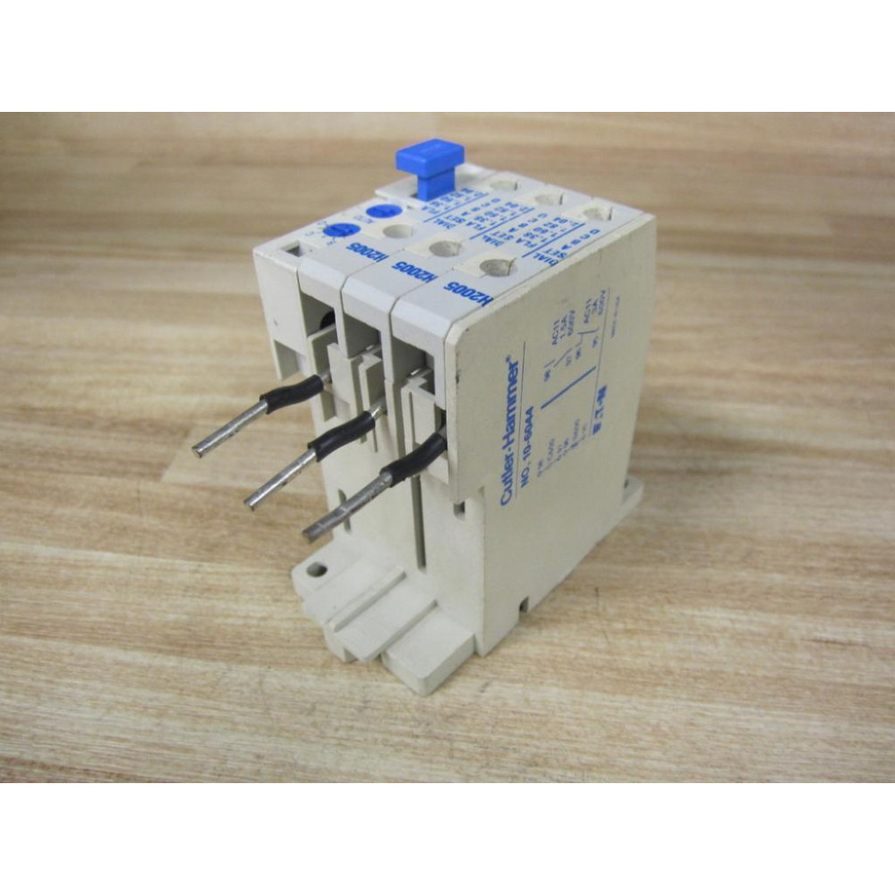 Cutler Hammer 10-6044 Overload Relay 106044 W3 H2005 - Used