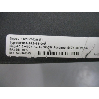 Baumuller BUC624-26.5-64-005 Servo Drive BUC62426564005 - Used