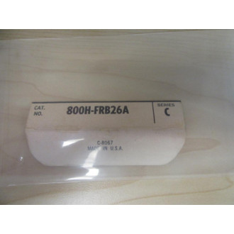 Allen Bradley 800H-FRB26A Double Switch