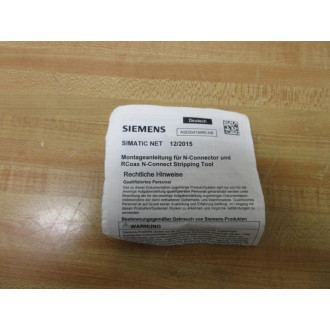 Siemens SPTC50R12 Stripping Tool