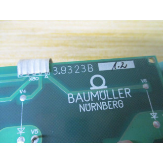 Baumuller 3.0114A Circuit Board 30114A 11.3 W 3.9323B Board - Used