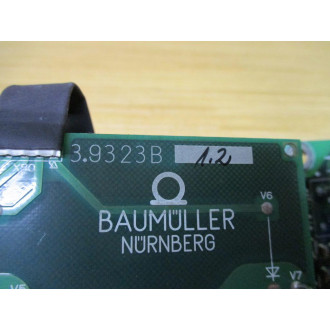 Baumuller 3.0114A Circuit Board 30114A 13.3 W 3.9323B Board - Used
