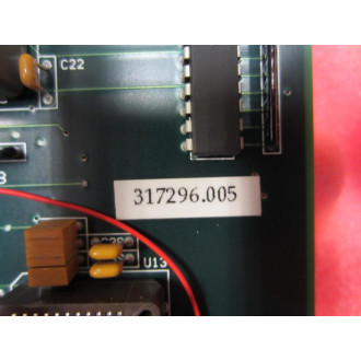 Unico 317296.005 PLC Circuit Board PCB 317296005 - Used