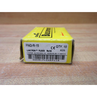 Buss FNQ-R-15 Bussmann Fuse Cross Ref 4TWK7 (Pack of 10)