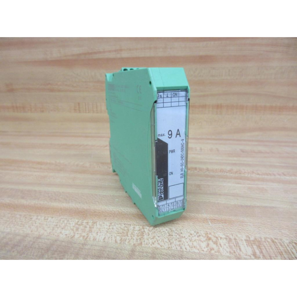 Phoenix Contact ELR H3-SC-24DC500AC-9 Contactor ELR H3SC24DC500AC9 - New No Box