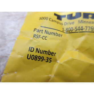 Turck RSF-CC Closure Cap U0899-35