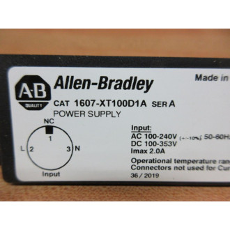 Allen Bradley 1607-XT100D1A Power Supply 1607XT100D1A - New No Box