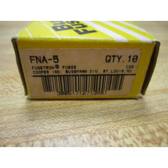 Buss FNA-5 Bussmann Fuse Cross Ref 1CT51 (Pack of 10)