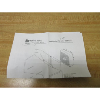 Federal Signal PR2-NM Double Projector PR2NM