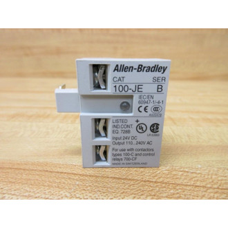 Allen Bradley 100-JE Interface Module 100JE Series B - New No Box
