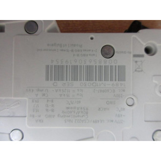 Allen Bradley 1489-M1D030 3A Circuit Breaker 0059079 - New No Box