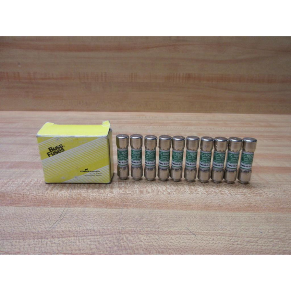 Buss FNQ-R-3-12 Bussmann Fuse Cross Ref 1CT97 (Pack of 10)