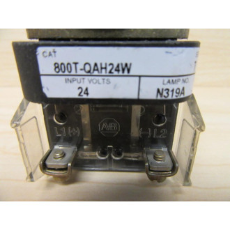 Allen Bradley 800T-QAH24W Push Button Switch - Used
