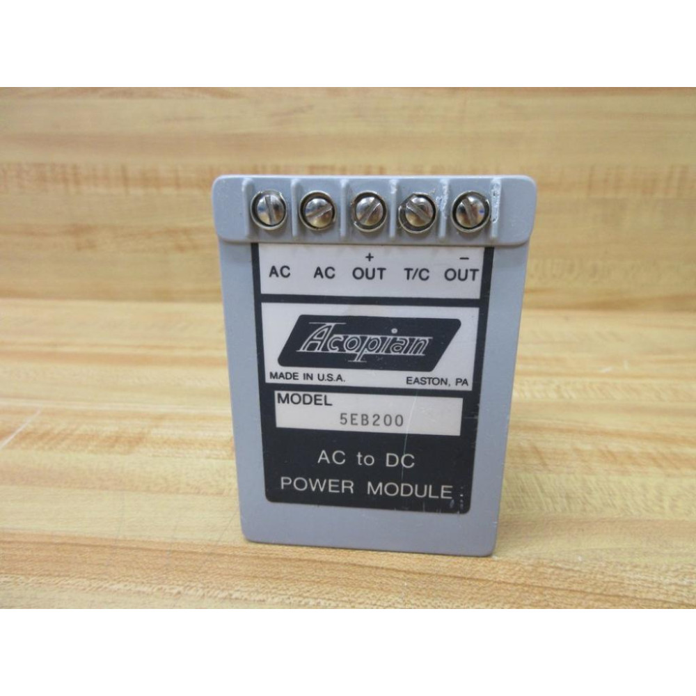 Acopian 5EB200 Power Supply - New No Box