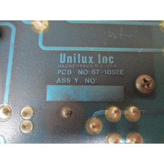 Unilux 67-1052E Circuit Board 75-1011L - Used