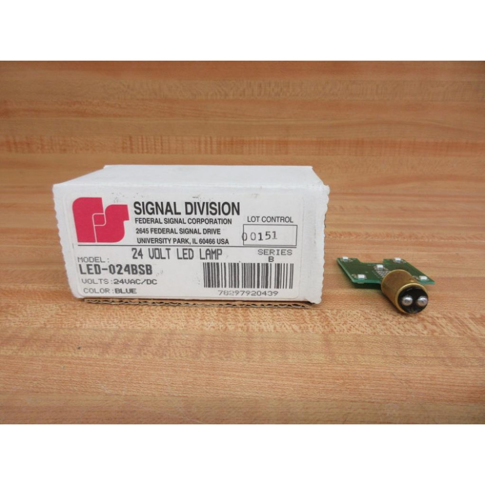 Federal Signal LED-024BSB Incandescent Bulb LED024BSB
