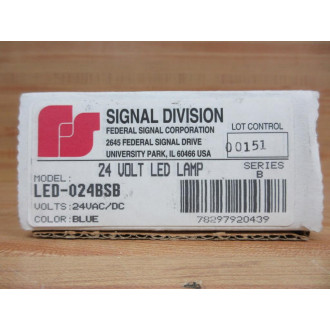 Federal Signal LED-024BSB Incandescent Bulb LED024BSB