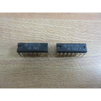 Texas Instruments SN74147N Integrated Circuit (Pack of 2) - New No Box