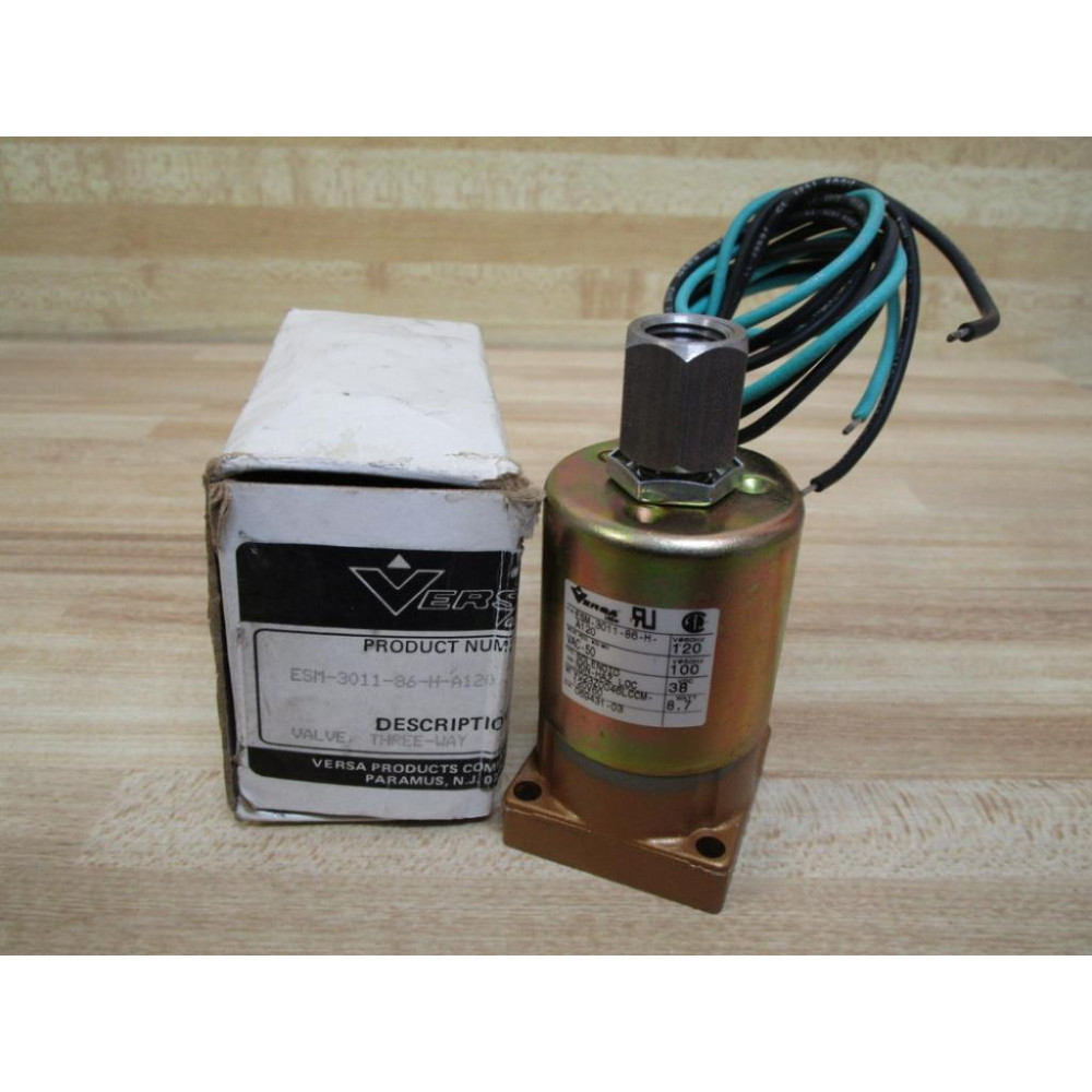 Versa Valves ESM-3011-86-H-A120 Solenoid Valve ESM301186HA120