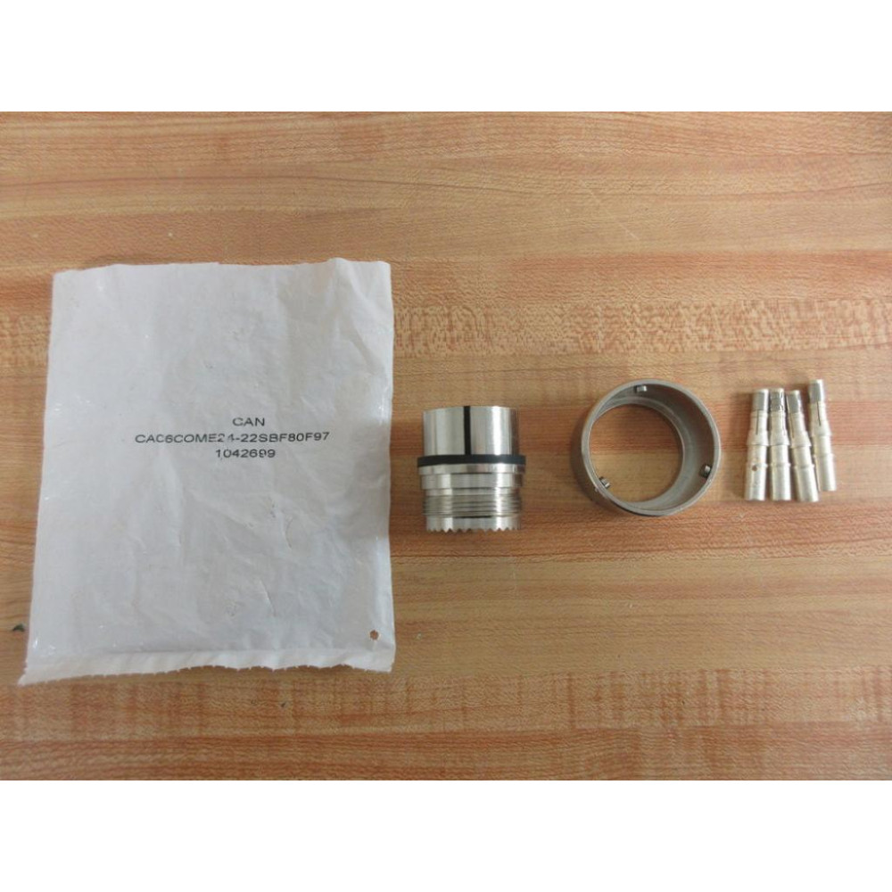 ITT Cannon Electric CA06COME24-22SBF80F97 Connector CA06COME2422SBF80F97