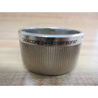 ITT Cannon Electric CA06COME24-22SBF80F97 Connector CA06COME2422SBF80F97