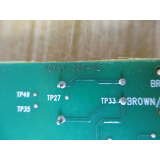 24213 Circuit Board 40754-726-02 - Used