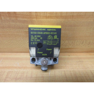 Turck BI15U-CK40-AP6X2-H1141 Inductive Sensor BI15UCK40AP6X2H1141 - New No Box
