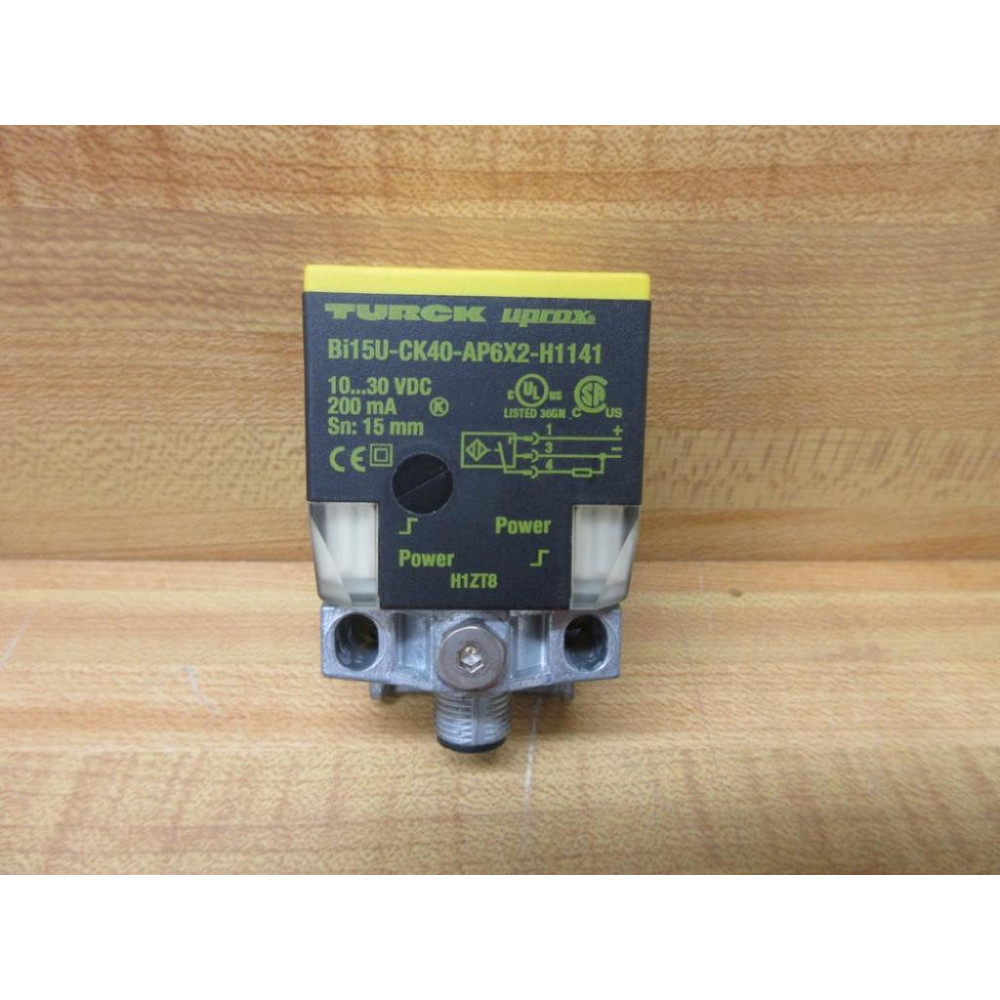Turck BI15U-CK40-AP6X2-H1141 Inductive Sensor BI15UCK40AP6X2H1141 - New No Box