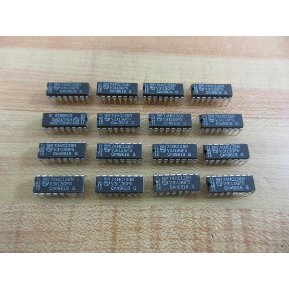 Phillips 74HC138N Integrated Circuit (Pack of 16) - New No Box