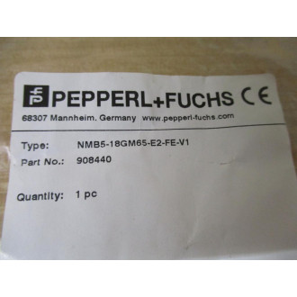 Pepperl + Fuchs 908440 Inductive Proximity Sensor NMB5-18GM65-E2-FE-V1